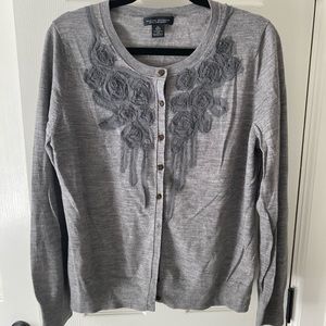 Grey Banana Republic Cardigan